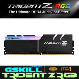 G.Skill Trident Z 16GB DDR4 3200MHz RGB Desktop RAM